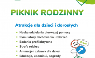Grafika przedstawia plakat z informacjami dotyczącymi wydarzenia.
